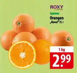 Famila Nord Ost ROXY Spanien Orangen „Navel" Angebot