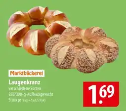 Famila Nord Ost Marktbäckerei Laugenkranz Angebot