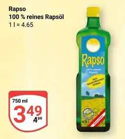 Globus Rapso 100% reines Rapsöl Angebot