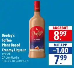 Famila Nord Ost Dooley's Toffee Plant Based Creamy Liqueur Angebot