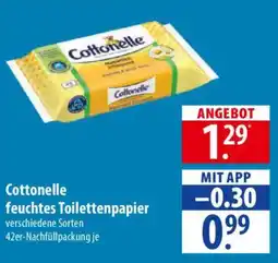 Famila Nord Ost Cottonelle feuchtes Toilettenpapier Angebot
