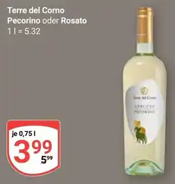 Globus Terre del Corno Pecorino oder Rosato Angebot