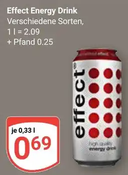 Globus Effect Energy Drink Angebot