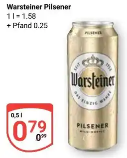 Globus Warsteiner Pilsener Angebot