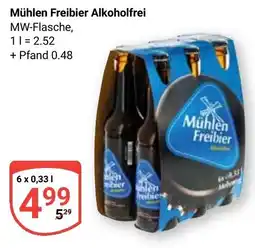 Globus Mühlen Freibier Alkoholfrei Angebot