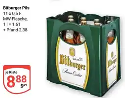 Globus Bitburger Pils Angebot