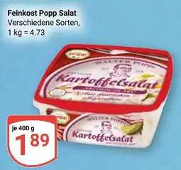 Globus Feinkost Popp Salat Angebot