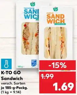 Kaufland K-TO GO Sandwich Angebot