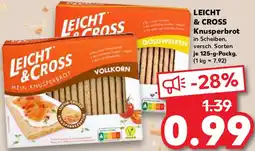 Kaufland LEICHT & CROSS Knusperbrot Angebot