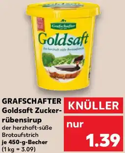 Kaufland GRAFSCHAFTER Goldsaft Zuckerrübensirup Angebot