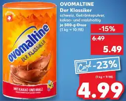 Kaufland OVOMALTINE Der Klassiker Angebot