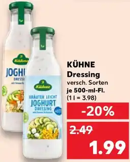Kaufland KÜHNE Dressing Angebot
