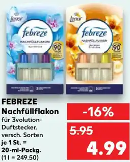 Kaufland FEBREZE Nachfüllflakon Angebot