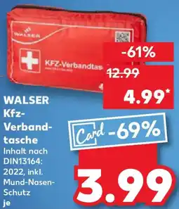 Kaufland WALSER Kfz Verbandtasche Angebot