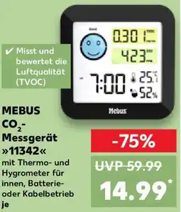Kaufland MEBUS CO2 Messgerät 11342 Angebot