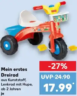 Kaufland Mein erstes Dreirad Angebot