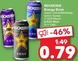 Kaufland ROCKSTAR Energy Drink Angebot