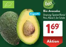 Aldi Süd Bio-Avocados Angebot