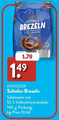 Aldi Süd CHOCEUR Schoko-Brezeln Angebot