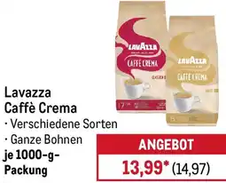 METRO Lavazza Caffè Crema Angebot