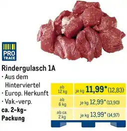 METRO Rindergulasch 1A Angebot