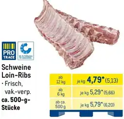 METRO Schweine Loin-Ribs Angebot