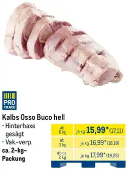 METRO Kalbs Osso Buco hell Angebot