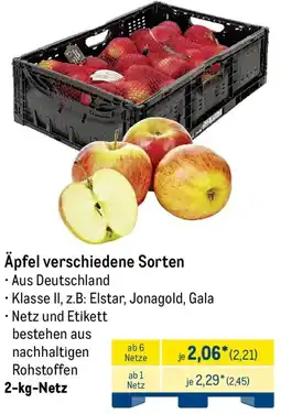 METRO Äpfel Angebot