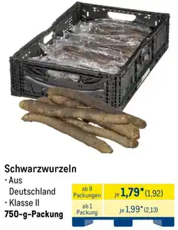 METRO Schwarzwurzeln Angebot