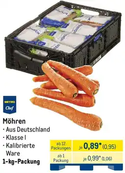METRO METRO Chef Möhren Angebot