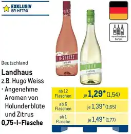METRO Deutschland Landhaus Angebot
