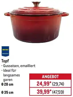 METRO METRO PROFESSIONAL Topf Angebot