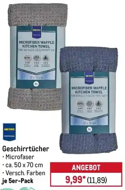 METRO METRO PROFESSIONAL Geschirrtücher Angebot