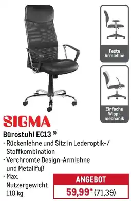 METRO SIGMA Bürostuhl EC13 Angebot