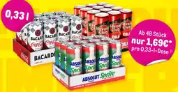 METRO Spirituosen Mixdosen Angebot