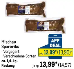 METRO Mischau Spareribs Angebot