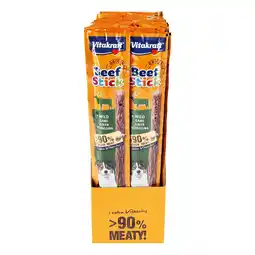Netto Marken-Discount Vitakraft Hundefutter Beef Stick Wild 12 g, 50er Pack Angebot