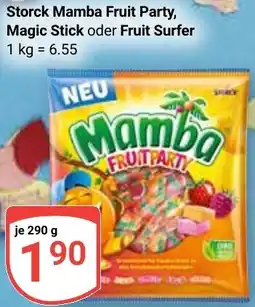 Globus Storck Mamba Fruit Party, Magic Stick oder Fruit Surfer Angebot