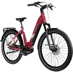 Netto Marken-Discount Zündapp X800 E Bike weinrot Angebot