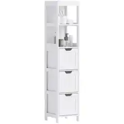 Netto Marken-Discount HOMCOM Badezimmerschrank Spanplatte, MDF Angebot