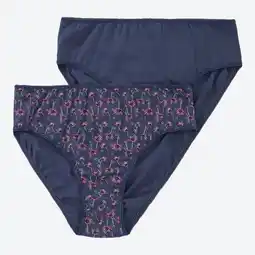 NKD Damen-Rioslip mit hohem Baumwollanteil, 2er-Pack Angebot