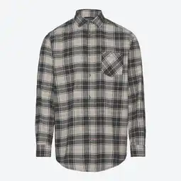 NKD Herren-Langarm-Flanellhemd mit Kentkragen Angebot