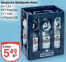 Globus Bergische Waldquelle Natur Angebot