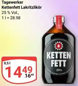 Globus Tagewerker Kettenfett Lakritzlikör Angebot