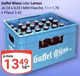 Globus Gaffel Wiess oder Lemon Angebot