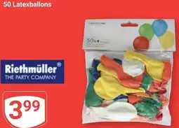 Globus Riethmüller 50 Latexballons Angebot