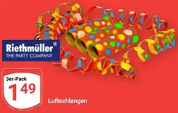 Globus Riethmüller Luftschlangen Angebot