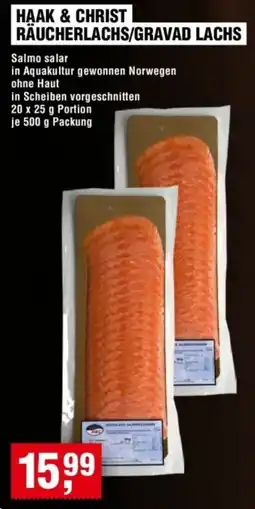 Handelshof Haak & christ räucherlachs/gravad lachs Angebot