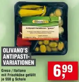 Handelshof Olivano's antipastivariationen Angebot