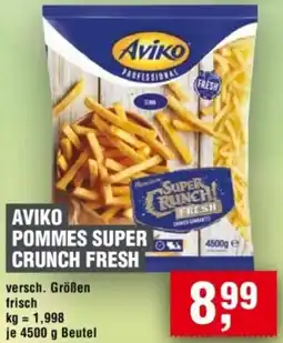 Handelshof Aviko pommes super crunch fresh Angebot